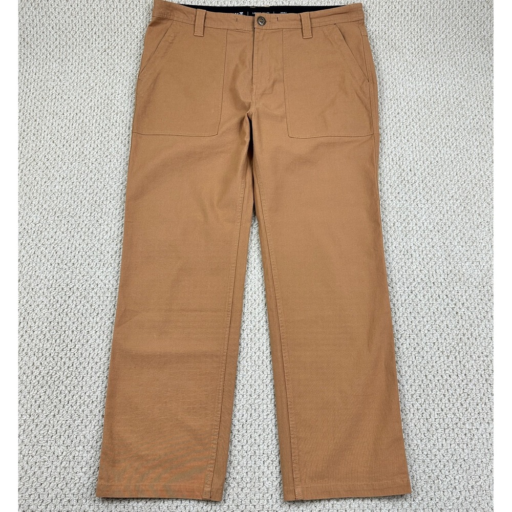 Roark Pants Mens 38 Saddle Brown Layover Utility Durable Multi Use Performance
